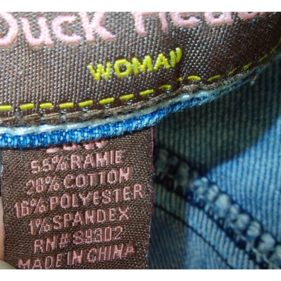 Duck Head Size Women’s 20W Bootcut Jeans Blue Stretch Denim - Picture 4 of 7